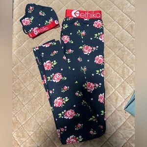 XS Ethika Set (Leggings and Sports Bra)